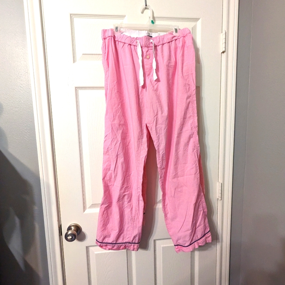 J. Crew Pajama Pants Comfy Pink Soft